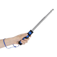 Palo De Bandera Telescopio De Acero Inoxidable Para Exterior 2 Metros Guía Docente Bandera 79" Palo De Bandera Para Maestros - details 1