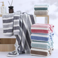 Juego De Toallas De Baño De 2 Piezas Estriadas Absorbentes Rápidas Y Secas Suaves Y Amigables Con La Piel Ideal Para Uso Diario - details 3