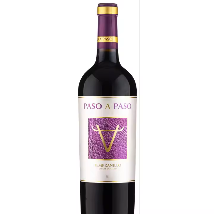 Blanco y Tinto Paso A Paso Tinto - 100% Tempranillo - Bodegas Volver - Vino Tinto de La Mancha - 1