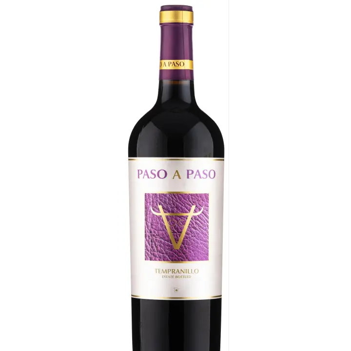 Blanco y Tinto Paso A Paso Tinto - 100% Tempranillo - Bodegas Volver - Vino Tinto de La Mancha - 1