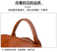Mochipa de cuero estilo Korean, mochila de gran capacidad A LA Moda para Mujer, Bolso de hombro, mochila de viaje, Bolso de Mujer - details 26