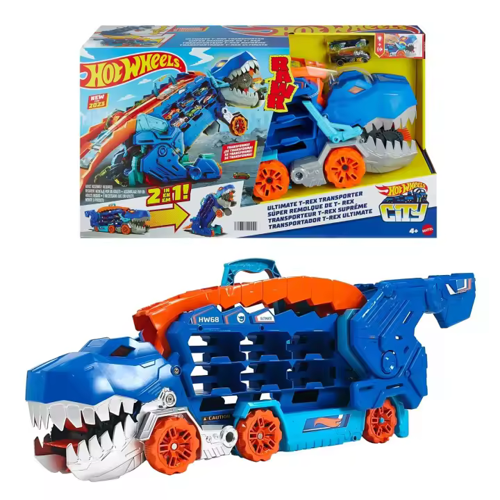 Hot Wheels City camión T-Rex definitivo HNG50 HOT WHEELS MATTEL - 1