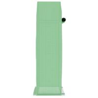 vidaXL Invernadero con estructura de acero 0,5 m² 1x0,5x1,9 m - details 4