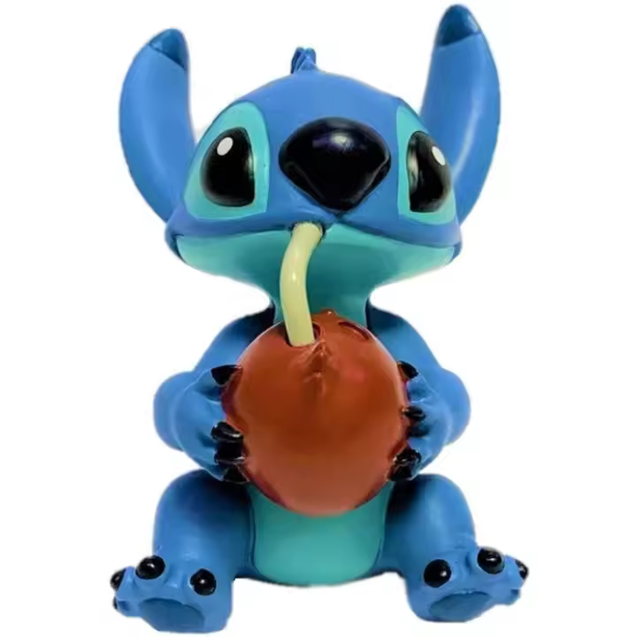 Figura enesco disney lilo & stitch stitch con coco - 1