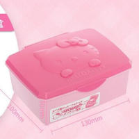 Caja De Almacenamiento De Joyas Hello Kitty San Liou De Algodón Con Dibujos Animados Para Estudiantes Caja De Regalo De Estación De Trabajo Tamaño 10x13CM Unisex - details 0