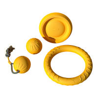 Juguetes Para Perros Disco Volador Interactivo Anti-Mordedor Atractivo Para Masticar Agresivo Suministros De Entrenamiento De Anillo Flotante Para Mascotas - details 4