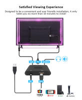 Tira De Luces LED RGB Para TV PC HDMI Dispositivos USB Kit De Luz De Pantalla Color Sincronizado Para Alexa/Google /TV Box - details 12