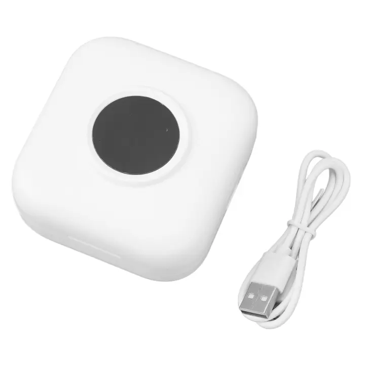 Impresora térmica portátil 1000mAh tipo C impresora de teléfono de bolsillo Bluetooth sin tinta para diario fotos notas W - 1
