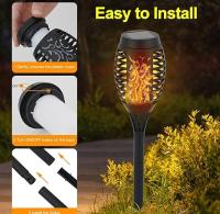 Pack 2 Luces Solares LED Jardín Gerimport - details 1
