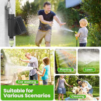 Sistema De Riego Automático Tuya Jardín Inteligente Con Timer Solar Y Valvula Para Alexa Google Home IP65 Drip Irrigation - details 14