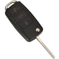 Llave Remota Jingyuqin 3B 433Mhz ID48 Para VW Golf Jetta Beetle Polo Tiguan Touran Caddy Eos up 1J0959753DA/AH 1K0959753G DA8000M - details 2