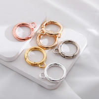 5Pcs/Lot Aleación De Zinc Anillo O Clavija De Resorte Abreable Hebilla De Conector Para Bolsos Y Joyería DIY Herramienta De Metal - details 3