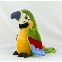 Peluche De Perro De Papagayo Electrónico Que Repite Lo Que Dice Juguete Animado De Pájaro Hablador Peluche De Animal Para Niños Y Adultos - details 7