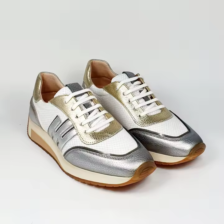 Deportivos marca Hispanitas modelo Chv221739 para _mujer en color metal - 1