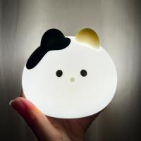 Lámpara De Noche Creativa De Gato Dormido En Silicona Con Sensor Táctil LED Para Mesa De Noche Dormitorio Y Sala De Estar - details 6