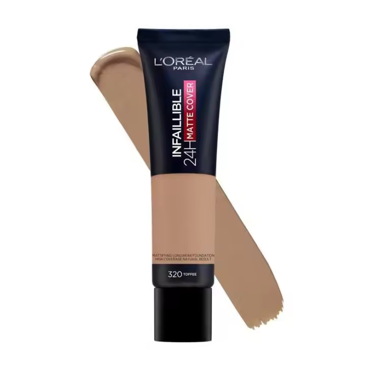BASE MAQUILLAJE L'OREAL INFAILLIBLE 32H MATTE COVER 320 COOL UNDERTONE 30ML - 1