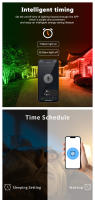 Floodlight Inteligente RGB TUYA Control Por App Y Voz 30W 50W 100W 220V AC Luz Exterior Para Jardín Fiesta Moderna IP66 - details 6