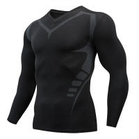 Camiseta De Running Para Hombre Camiseta De Deporte Compresión Rápida Secado Entrenamiento En El Gimnasio Jersey De Deporte - details 1