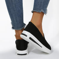 Zapatos de mujer de talla Grande, Nuevos, de Primavera y Verano, Planos, informales, de Malla transpirable, Con Suela Gruesa, Deportivos e informales. - details 17