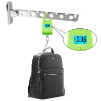 Estante De Secado De Ropa Montado En La Pared Acero Inoxidable Con 6 Agujeros Organizador Espacioso Para El Hogar Plegable - details 3