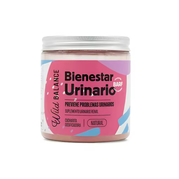 Wild Balance – Bienestar Urinario 100g - Suplemento Natural para Infecciones de Orina en Perros y Gatos - Prevenir Cristales y Regular pH Urinario - 1