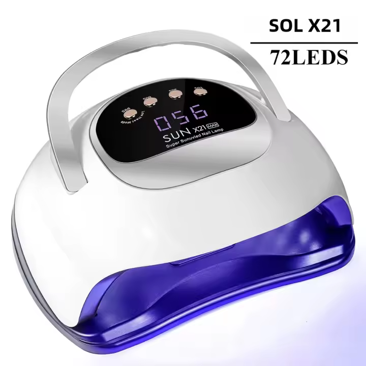 Secador De Uñas Profesional Con Lámpara UV 72 Lámparas LED Para Manicura Con Gel En Casa Y Salón Herramientas De Uñas - 1