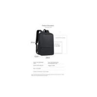 Mochila clásica de nailon para hombre, morral resistente al agua de negocios, de calidad, con carga USB, para ordenador portátil - details 10