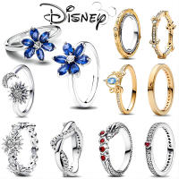 Anillo De Mujer Disney Mickey Esparkling Eternidad Dragón Corona Vintage Accesorios Para Boda Compatible Con Pandora 925 - details 0