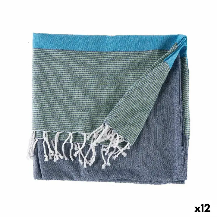 Foulard Multiusos 160 x 200 cm Azul (12 Unidades) - 1
