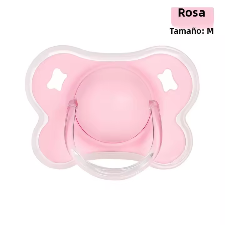 Chupete De Silicona Para Bebés Con Forma De Mariposa Alivio Del Dolor De Los Dientes Para Niños Recién Nacidos Tamaño S/M - 1