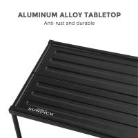 Mesa Plegable Ligera Y Duradera Para Camping Y Viajes BBQ Picnic Equipamiento Portátil Simple Y Antiviento De Aleación De Aluminio - details 7