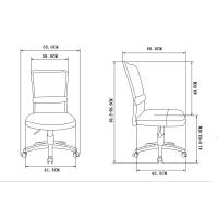 Furniture Style S.L. - Silla de Escritorio con asiento textil Modelo Alba - details 2