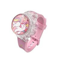 Reloj Electrónico De Unicornio Con Luz Y Música Rotatoria Para Niños Reloj De Pulsera Digital Deportivo Con Cierre De Hebilla - details 5