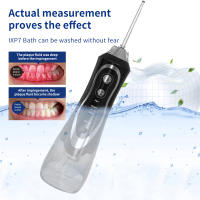 Limpiador Oral de Pulso Seda Dental Portátil Resistant to Agua Removedor de Sarro Ultrasónico Seda Dental PARA EL Hogar IPX7-Black Friday-Gift de Navidad - details 2