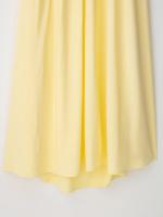 Vestido Midi Sin Espalda De Cuello V Casual Para Mujer PB&ZA2025 Con Pliegues Y Acolchado Esterilizado Sin Mangas De Spaghetti Estilo A-Line - details 5
