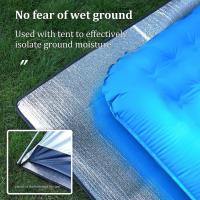 Manta De Camping Térmica Doblesided 195x180cm Alfombra De Plástico Para Pícnic Y Exterior Plegable Isolante De Aluminio Para Suelo Del Tienda - details 3