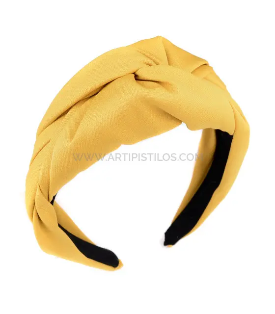 Diadema de Tela con Nudo para Mujer - 1
