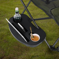 Mesa Lateral De Reclinable Con Ranura Para Móvil Multifuncional Portátil Para Silla De Camping Y Picnic APWIKOGER - details 3