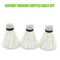 Juego De 12 Badminton Shuttlecocks De Pluma De Ganso Profesionales Para Entrenamiento Deportes De Badminton Uso Interior Y Exterior - details 5