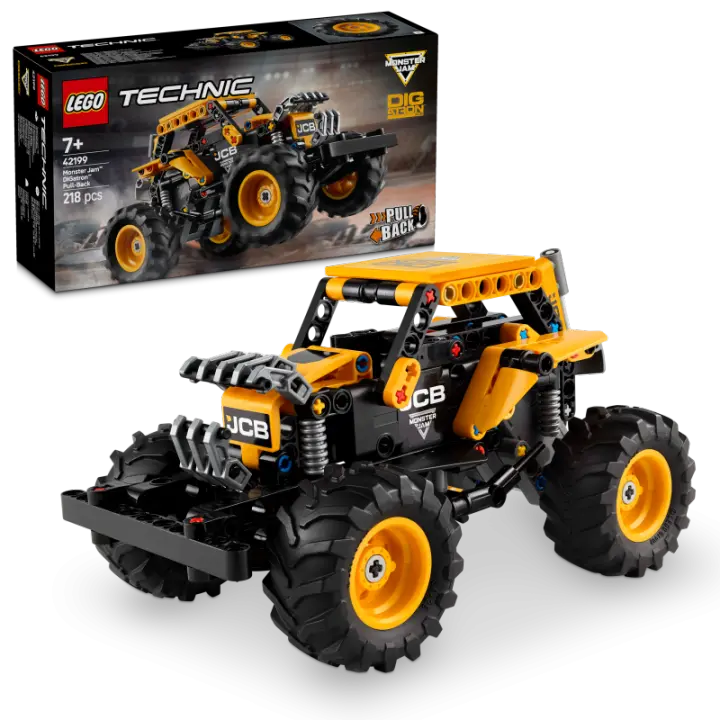 LEGO Technic 42199 Monster Jam DIGatron con Motor de Carga Manual contiene 218 piezas - edad 7+ años 25L42199 - 1