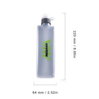 Botella De Agua Autónoma De 350ml Con Cubierta Antipolvo Para Fitness Maratón Deporte Al Aire Libre Senderismo Montañismo - details 8