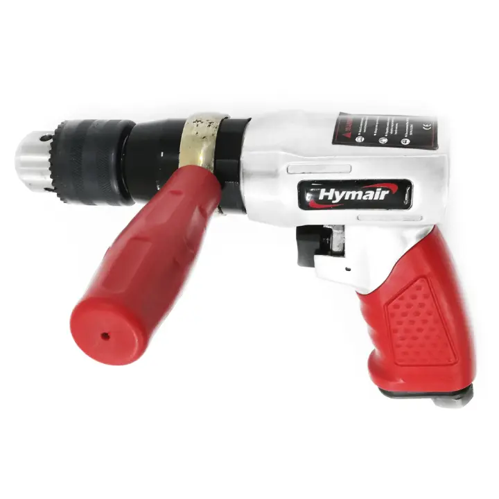 Hymair Taladro Neumático Reversible HEAVY XL 1/2" con Empuñadura Lateral - Herramienta Profesional para Taller - 1