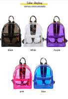 Mochila Transparente Duradera Para Mujer TINYAT Impermeable Pequeña Capacidad Color Sólido Para Viajes Música Conciertos - details 8