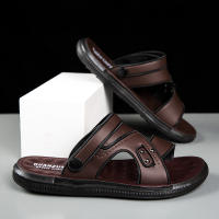 Sandalias Para Hombre Verano Comodidad Playa Exterior Retro Casual Zapatos De Cuero No Especiales Antideslizantes Flip Flops - details 6