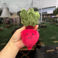 Muñeco De Peluche Jelly Cat Con Rostro Sonriente De Frutas Plátano Manzana Cereza Decoración Para Hogar Y Dormitorio Juguete Interactivo Para Mascotas Regalo De Cumpleaños - details 3