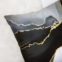 Funda De Almohada Textura de Mármol Moderno Terciopelo Suave Fundas Decorativos para Sofá Cama Hogar Patio Juego de 4 - details 3