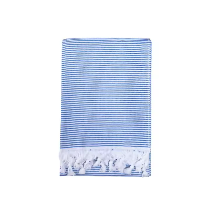 SUN & SURF Toalla de Playa Fina Pestamal Grande 100x180 Ligera con Gran Capacidad de Absorción y Secado. Algodón 100% - Alta Calidad. - 1