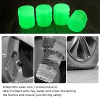 4-20PCS Luminosos Valvula De Neumático Para Coche Con Cubierta Fluorescente Noche Brillante Decorativa Para Motocicleta Bicicleta Rueda Tapa De Boquilla Antipolvo - details 12