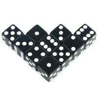 Dado Cubico De 16mm D6 Con Patas Y Puntos Estándar Para Juegos De Mesa Casinós Y RPG De Mesa Y Enseñanza De Matemáticas - details 9