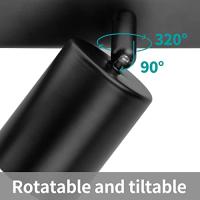 Lámpara De Techo LED GU10 Ajustable En Tres Direcciones 220V Modera Chandelier Interior Luz De Hogar Spotlights Contemporáneas Para Cocina Comedor Dormitorio Estudio Baño - details 12